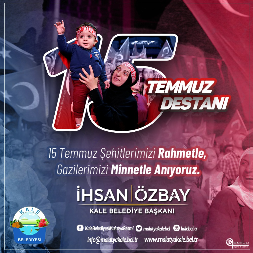 15 Temmuz Demokrasi ve Millî Birlik Günü Mesajı