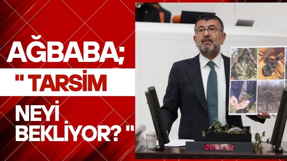 AĞBABA; “Tarsim Neyi Bekliyor?”