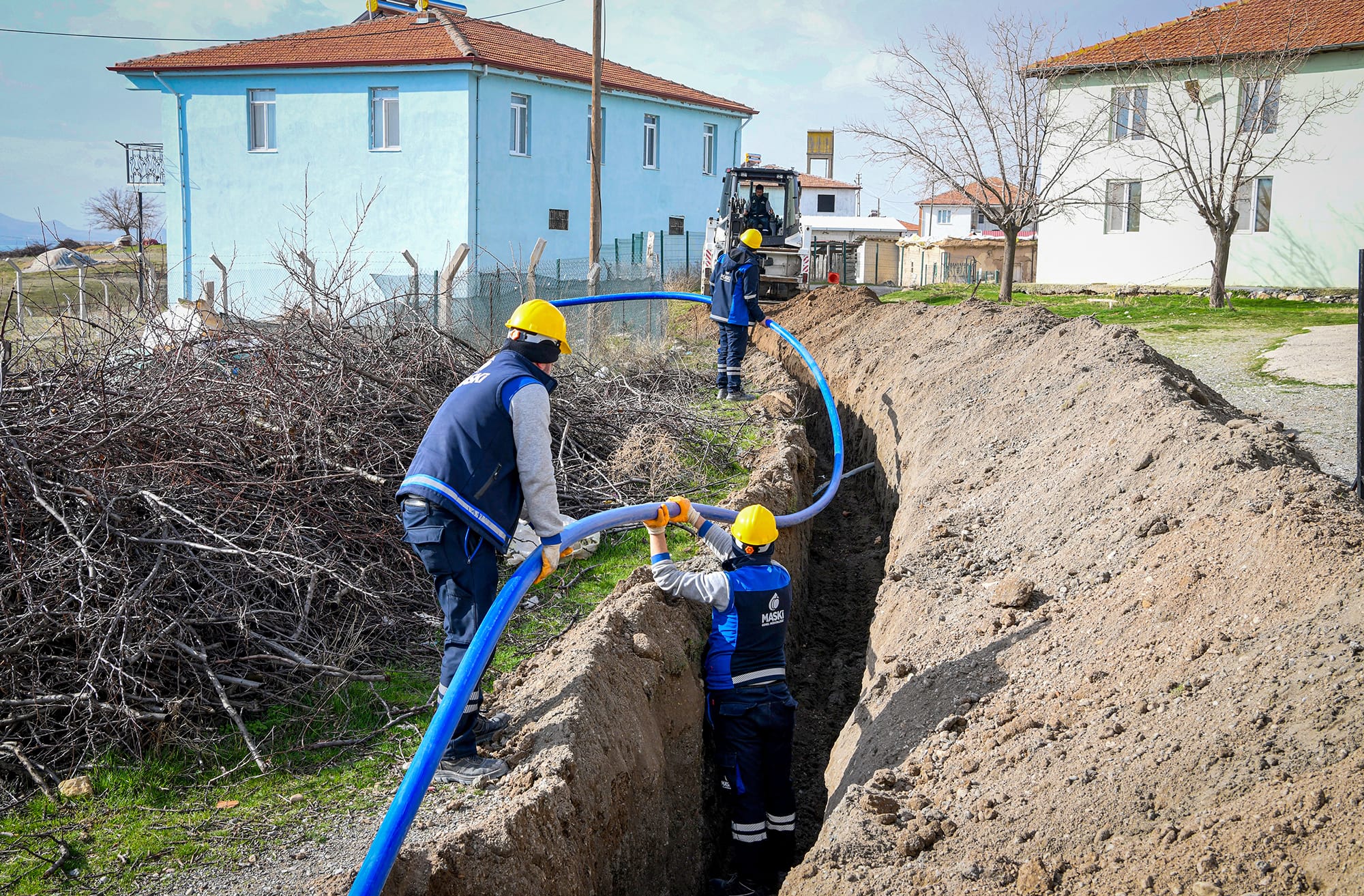 Arguvan İlçesi İçmece Mahallesi’nin 40 Yıllık İçmesuyu Altyapısı Yenilendi