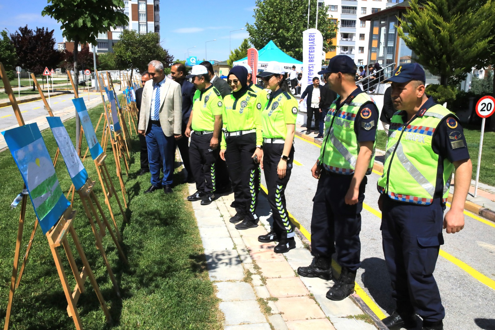 Battalgazi Belediyesi’nden Trafik Haftası etkinliği