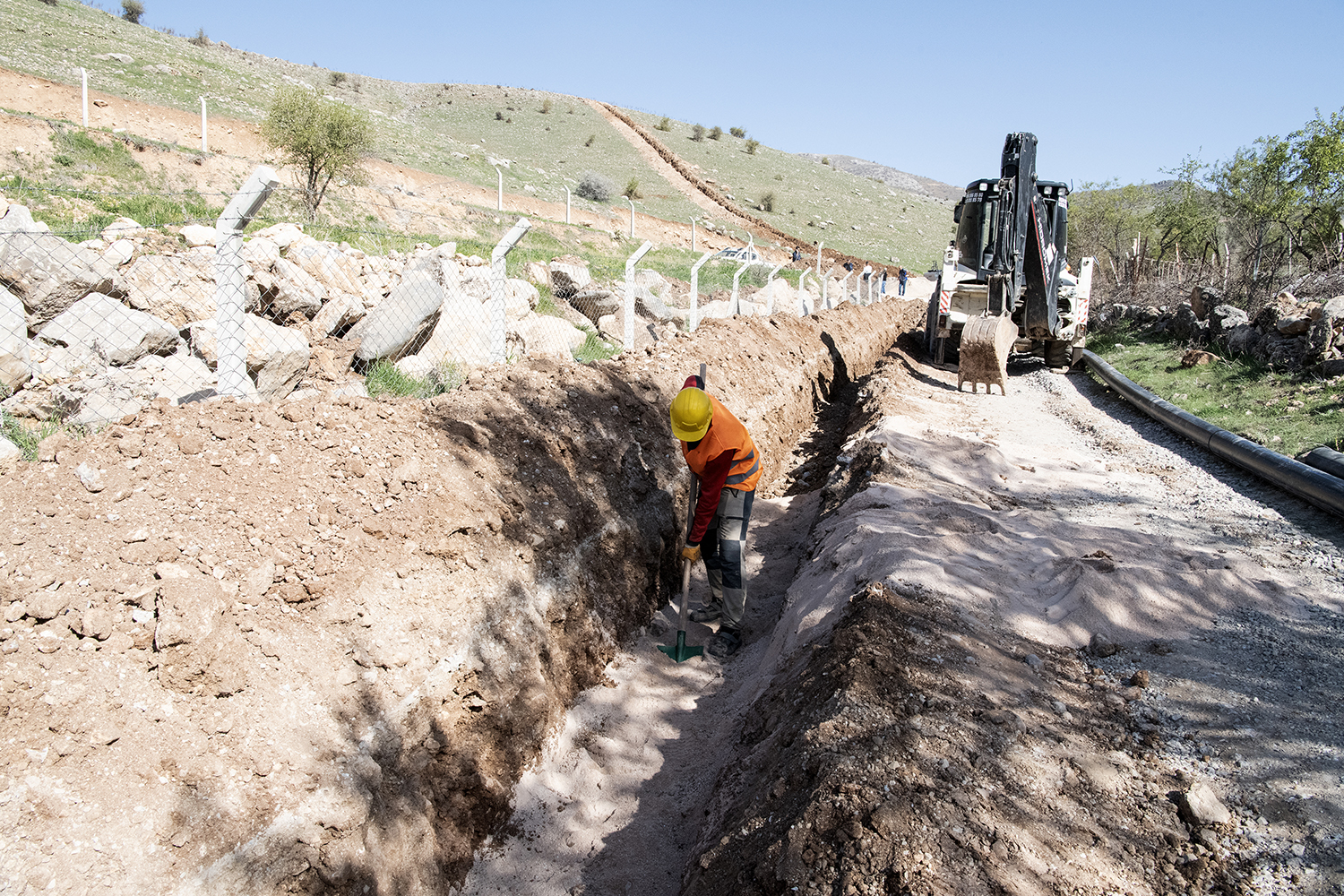 CUMHURİYET ÖRNEKKÖY VE KIRLANGIÇ MAHALLESİ’NE  MASKİ GÜVENCESİ