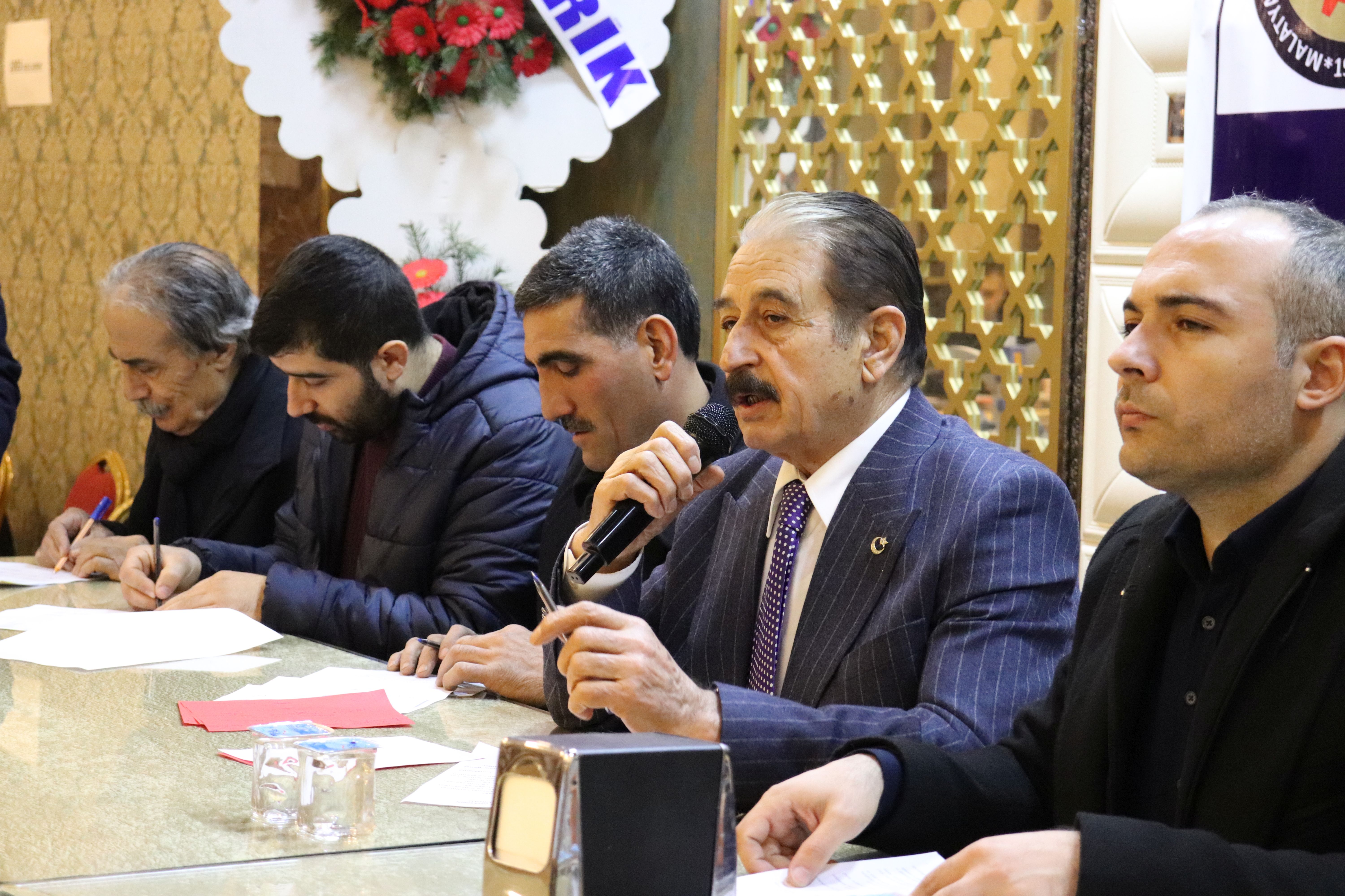 Keskin:  Sadece Esnaftan ve Malatya Halkından Destek Alırız