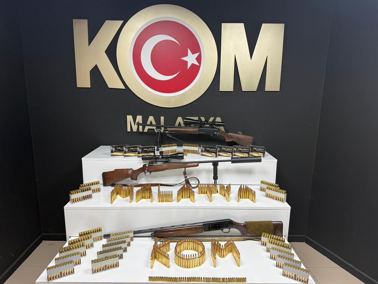 Malatya’da Kaçak Silah Operasyonu: 2 Şüpheli Gözaltında