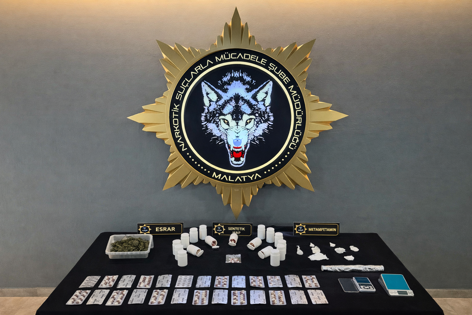 Malatya’da Narkotik Operasyonu: 13 Tutuklama