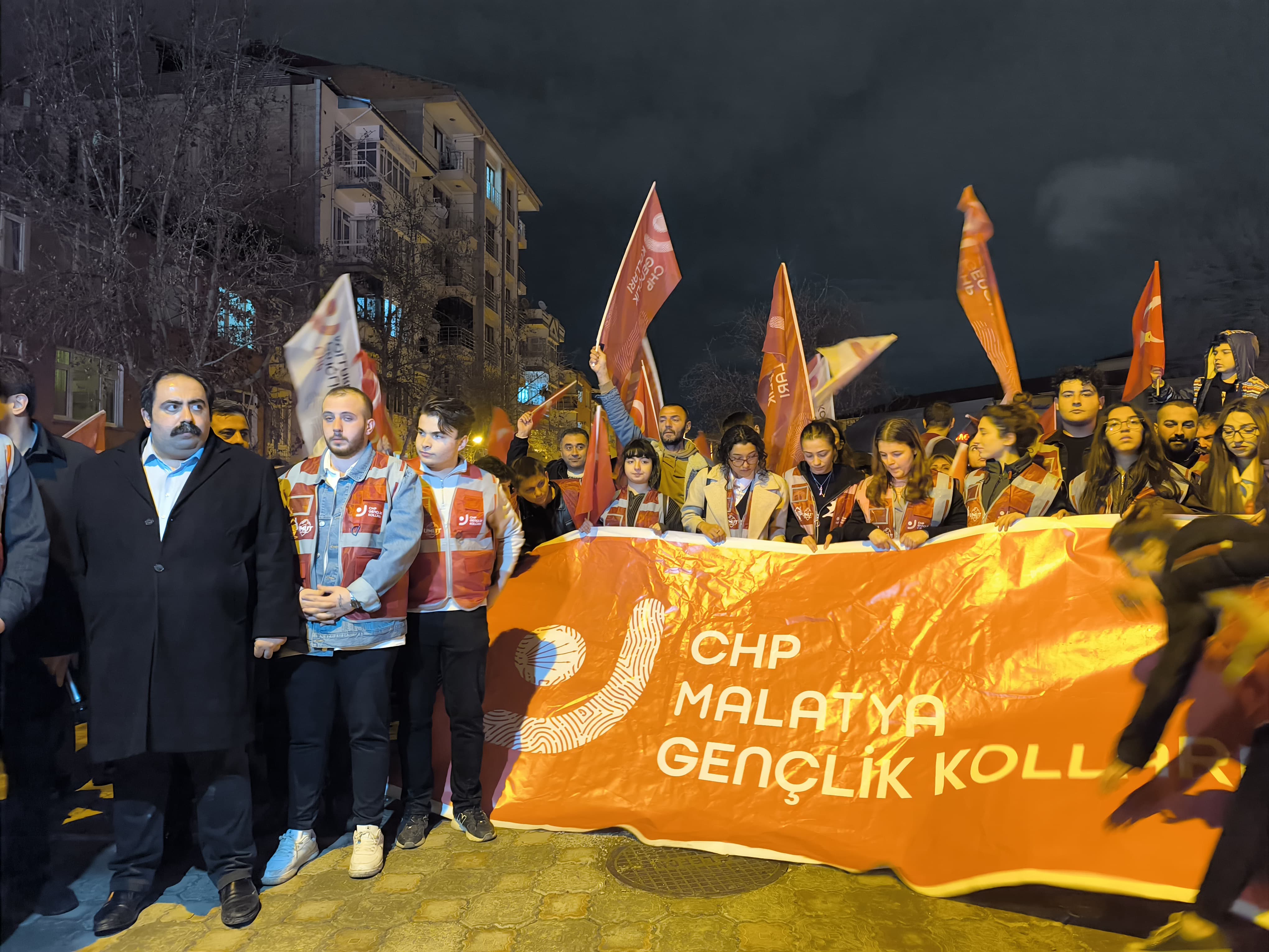 Malatya'dan İmamoğlu'na Destek