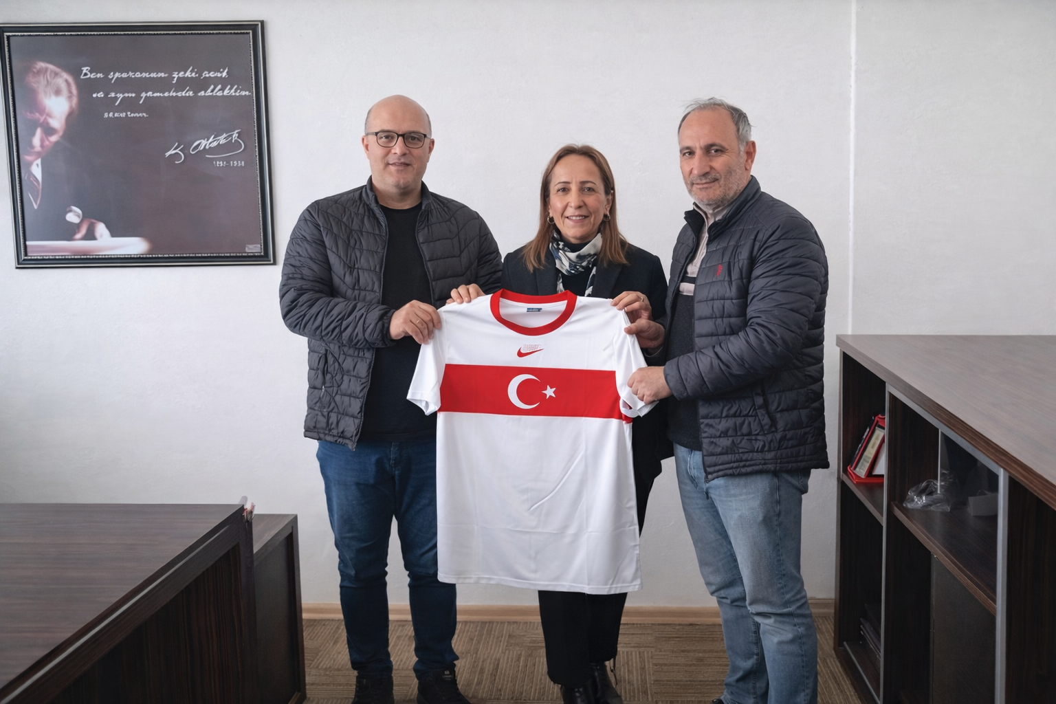 Malatya YADER ve Malatya ASH Spor’dan TFF Malatya Bölge Müdürlüğü’ne Anlamlı Ziyaret