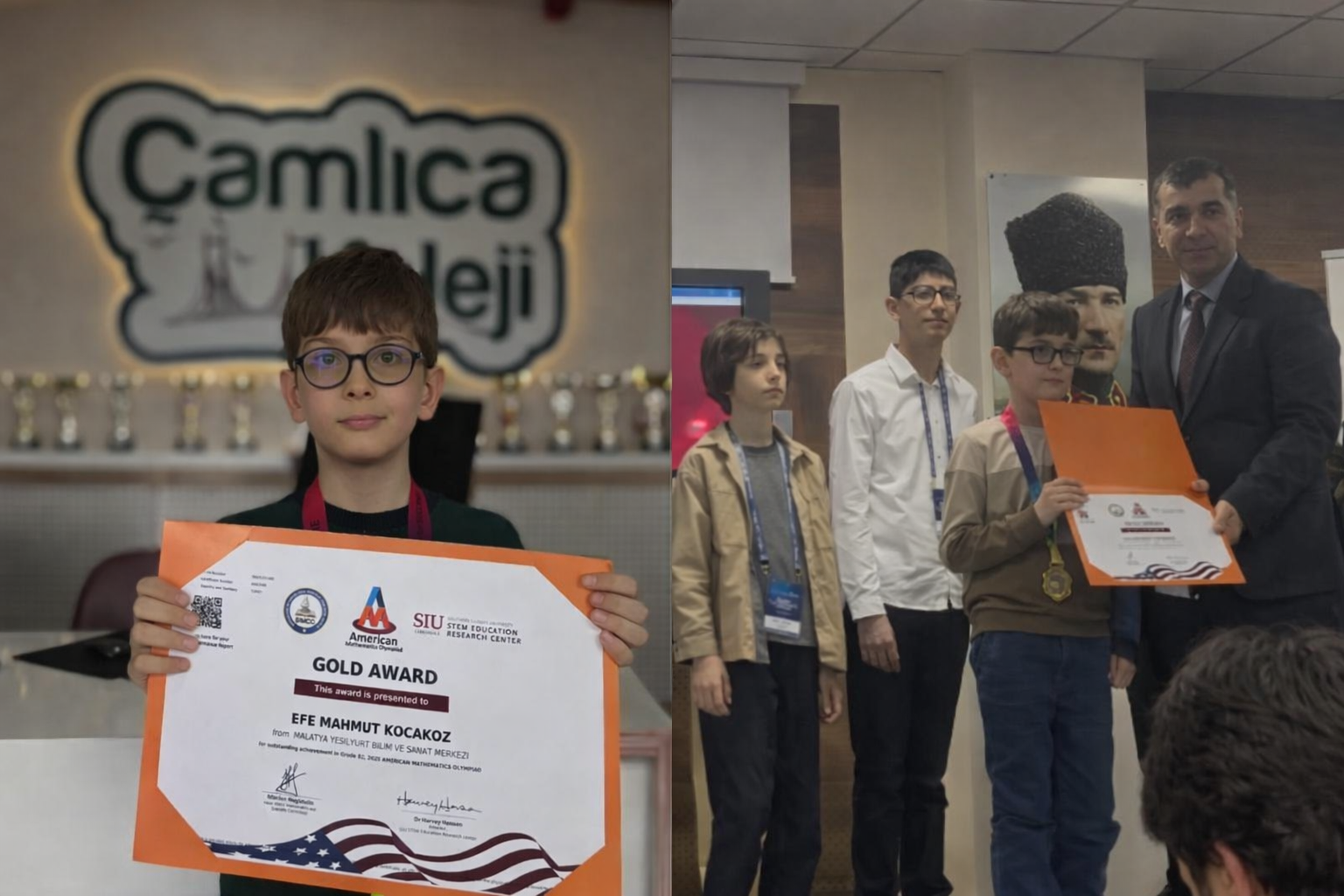 Malatyalı Öğrenciden Gururlandıran Başarı: AMO 2025’te Türkiye Birincisi Oldu