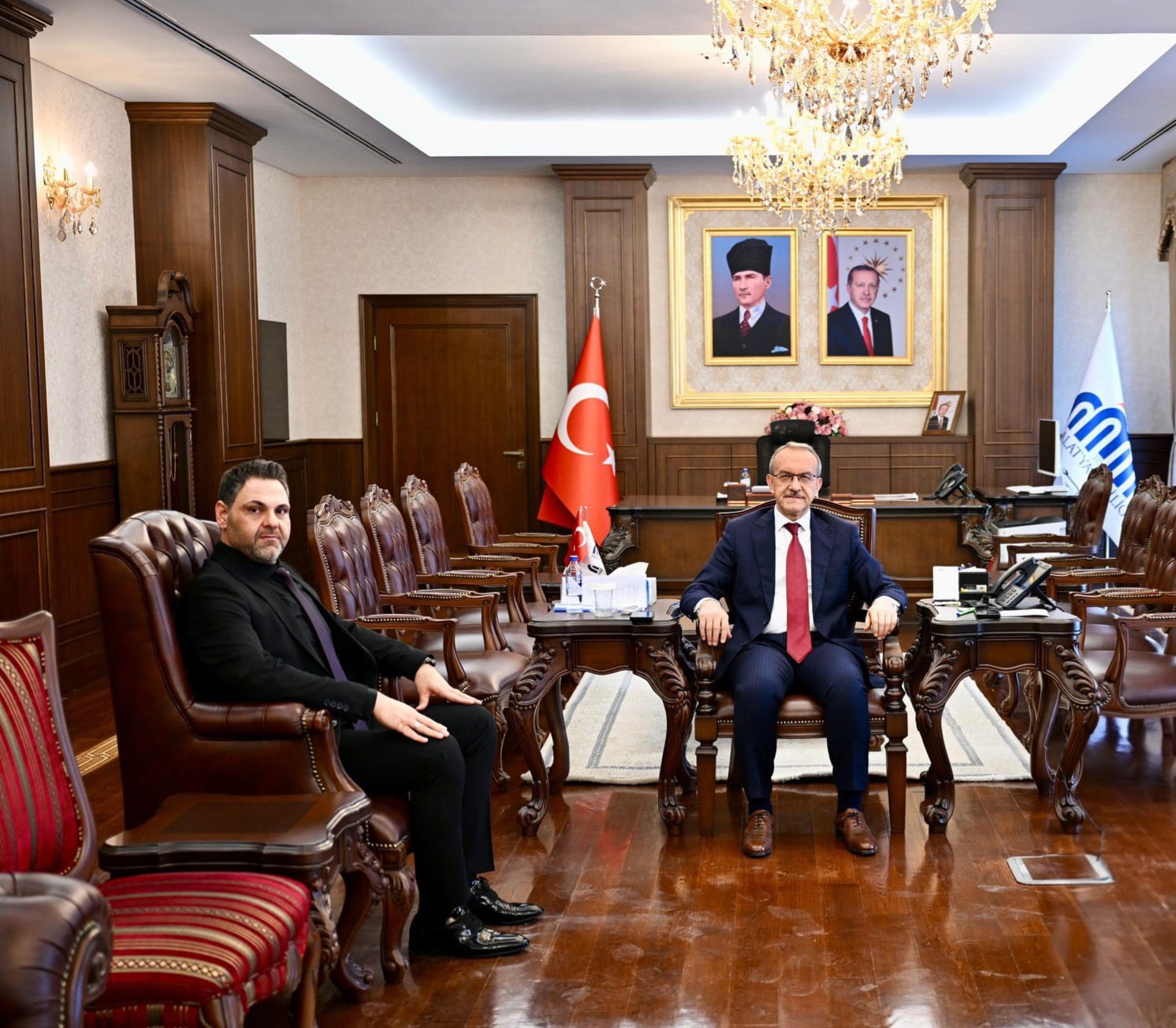 Ozan Güler’den Vali Seddar Yavuz’a Ziyaret