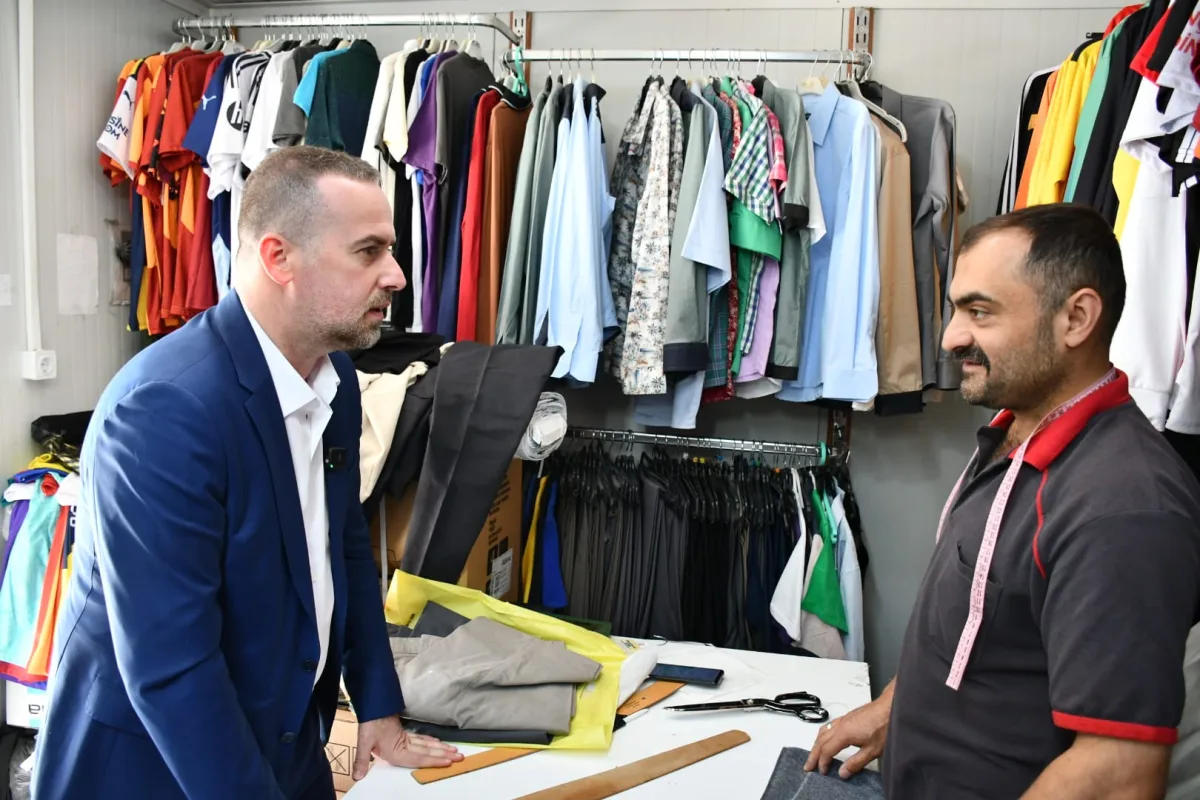Maginder Heyeti Doğanşehir’de Esnaf Ve Vatandaşlarla Buluştu