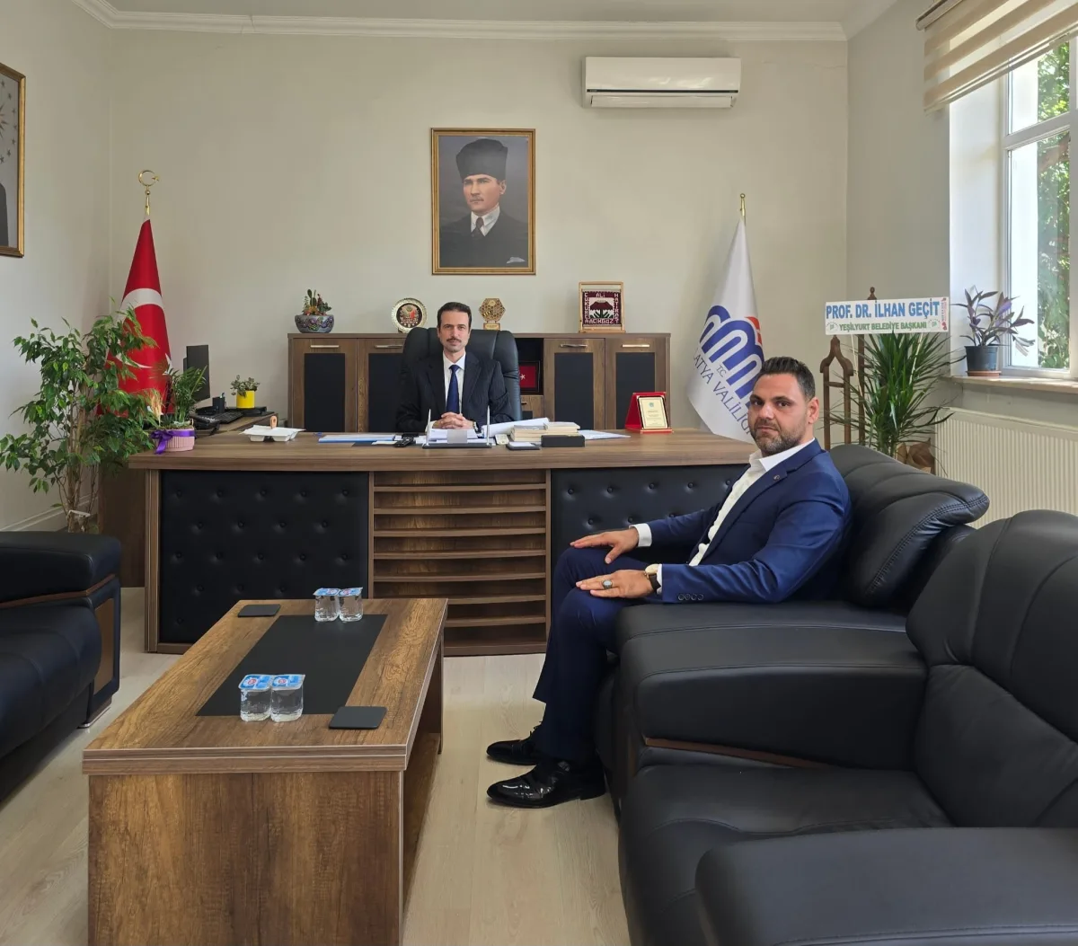 Genel Başkan Ozan Güler’den Sayın Vali Yardımcısı Ali Açıkgöz’e Nezaket Ziyareti