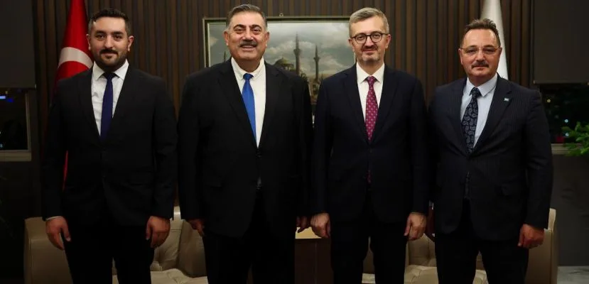 TİMBİR Heyetinden İletişim Başkanı Burhanettin Duran’a Ziyaret