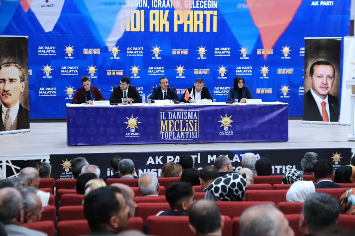 AK Parti Malatya İl Danışma Meclisi Yoğun Katılımla Gerçekleşti
