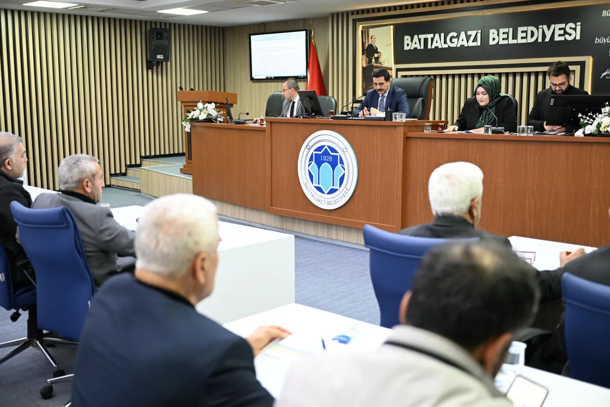 Battalgazi Belediyesi Aralık Ayı Meclis Toplantısı Tamamlandı