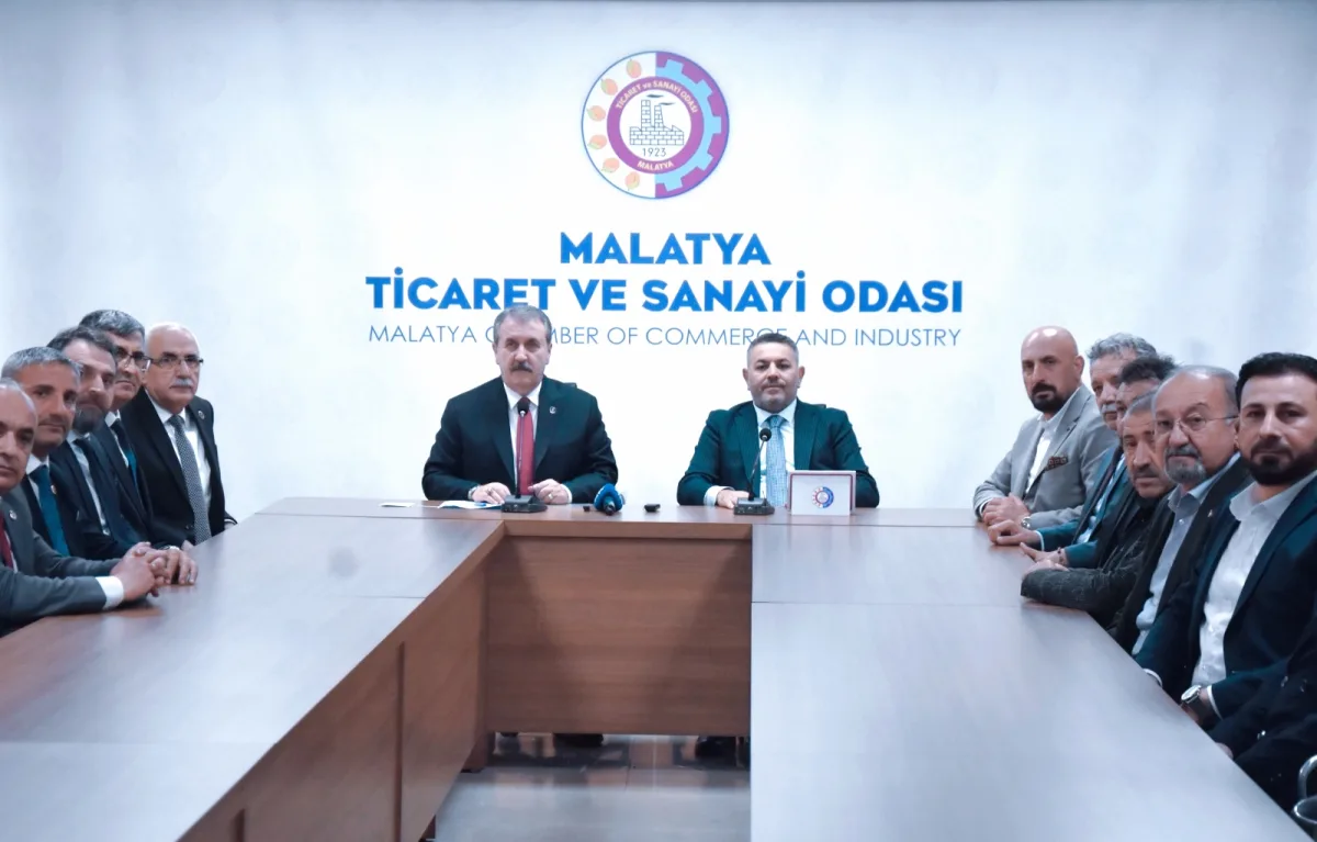 BBP Genel Başkanı Mustafa Destici’den Malatya TSO’ya Ziyaret