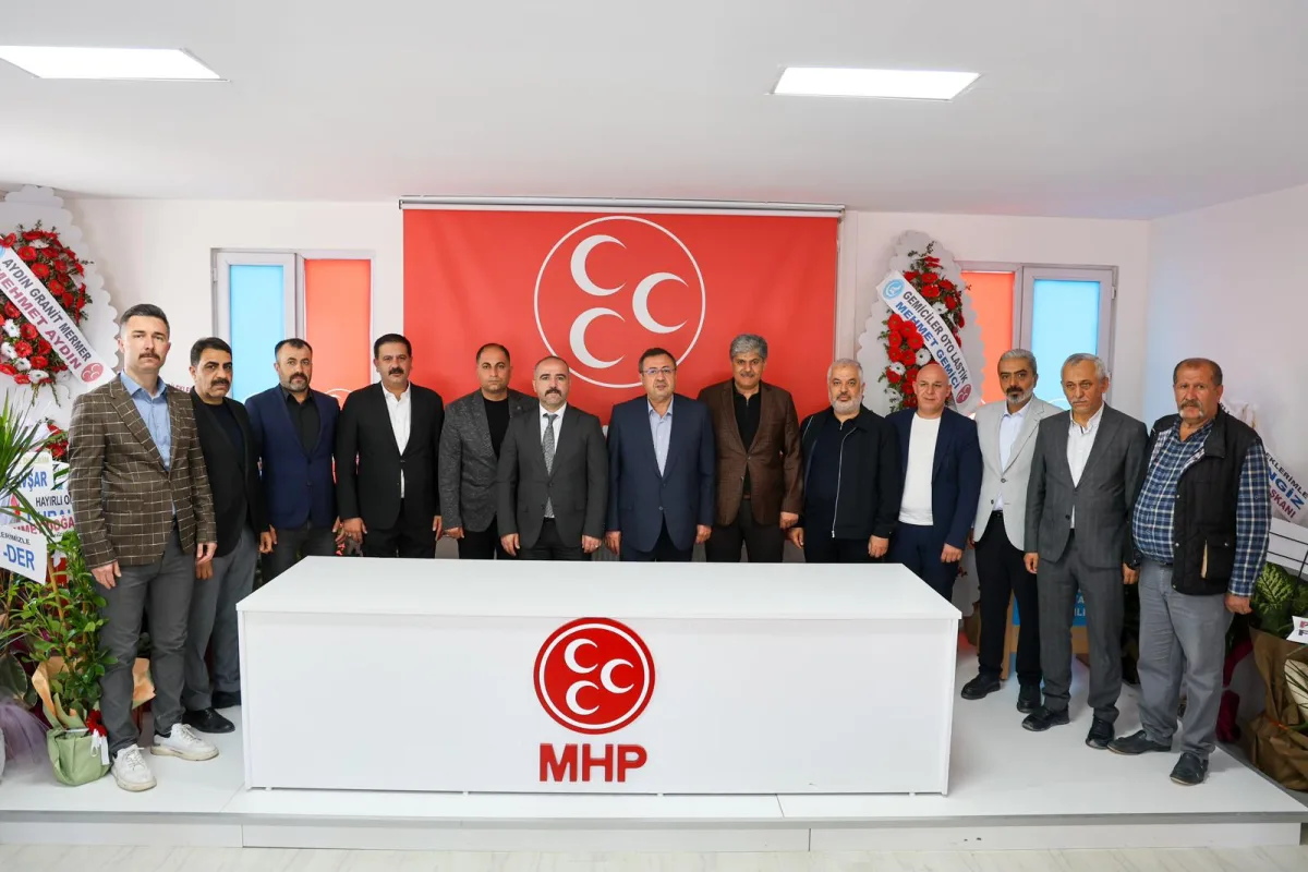 AK Parti Malatya İl Başkanı Bakan'dan MHP İl Başkanı Şengönül’e Hayırlı Olsun Ziyareti