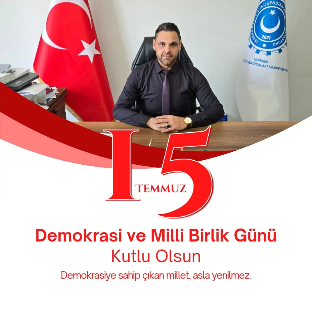 Başkan Güler'den15 Temmuz Demokrasi ve Milli Birlik Günü Mesajı: "Milli İrade Asla Esir Alınamaz"