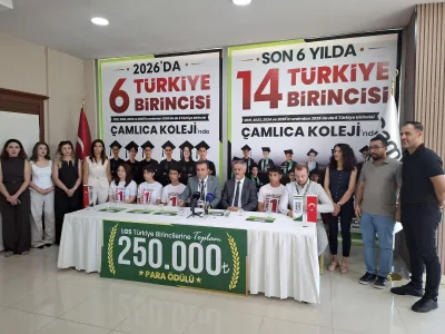Çamlıca Koleji 2026'da 6 Türkiye Birincisi Çıkararak Başarısını Taçlandırdı